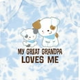thumbnail image 4 of Inktastic My Great Grandpa Loves Me Boys Grandson Boys Baby Bodysuit, 4 of 5