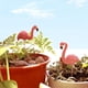 thumbnail image 3 of flamencos péndulo resina jardín animales en maceta insertos Micro, 3 of 5