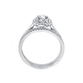 thumbnail image 2 of Prong Set Diamond Halo Bridal Set in 14K White Gold (1 cttw, G-H, I2/I3), 2 of 3