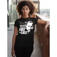 thumbnail image 2 of Free At Last Dr Martin Luther King Jr Quote Women's T-shirt, 3XL, Black, 2 of 6