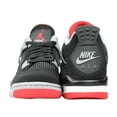 thumbnail image 6 of Nike Air Jordan Retro 4 Bred Gade School Lifestyle Shoe (4), 6 of 6