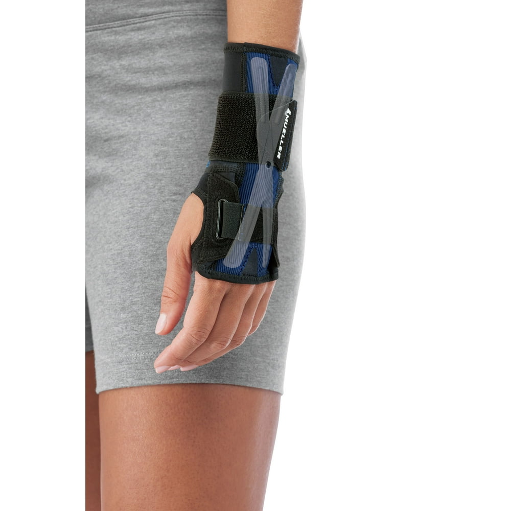 Mueller XStay Wrist Stabilizer, Black, Small/Medium