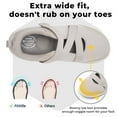 thumbnail image 3 of FitVille Comfortable Walking Shoes for Women with Adjustable Strap for Swollen Feet, Extra Wide Diabetic Shoes, 3 of 7