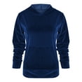 thumbnail image 6 of LELINTA Womens Casual Loose Tracksuit Long Sleeve Tops Ladies Active Fitness Sweatsuit Workout Athlestic Sport Suit Jogging Suit Womens Activewear Top, Blue (Only Top), 6 of 7