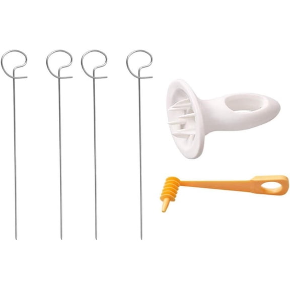 LQQBOX Tornado Spiral Potato Slicer Manual Slicer Fry Vegetable Spiralizer Chips Maker Sticks Twisted Curly Fry Chips Zucchini Cucumber Tornado Potato Slicer Potato Chip Maker Potato Cutter