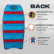 MOREY® Big Kahuna 44 The Original Bodyboard for Tall Riders. Body Board for Beach, Re-Engineered 2025 Model (Royal Blue)