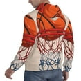 thumbnail image 6 of Wukai Basketball Shot Print Men Hoodies Fleece Sweatshirts Long Sleeve Sweaters Pullover Fall Outfits Winter Clothes-XX-Large, 6 of 7