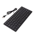 thumbnail image 2 of LAFGUR Computer Keyboard,Keyboard 78 Key Mute Ultra Thin Wired Mini USB Interface Desktop Computer Small Language Keyboard,Keyboard, 2 of 8