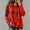 Red, variant on NominalSnug Hoodies for Women Fahion Hooded Sweatshirts Long Sleeve Hooded Pullover Top with Drawstring Pockets
