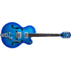 Gretsch G6120T-HR Brian Setzer Signature Hot Rod Hollow Body with Bigsby Candy Blue Burst 2401215836