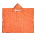 thumbnail image 1 of Bangus Poncho de Pluie Imperméable d'Urgence (Conserve 90% de Chaleur Corporelle) Imperméable Thermique Réutilisable à l'Extérieur, 1 of 8