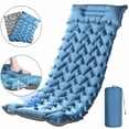 thumbnail image 1 of Henotian Colchoneta para Dormir de Acampar, Colchoneta de Acampar Ultraligera con Almohada y Bomba de Pie Integrada, Colchonetas Inflables Compactas para Acampar, Mochilero, Senderismo, Viajes, Tiend, 1 of 10