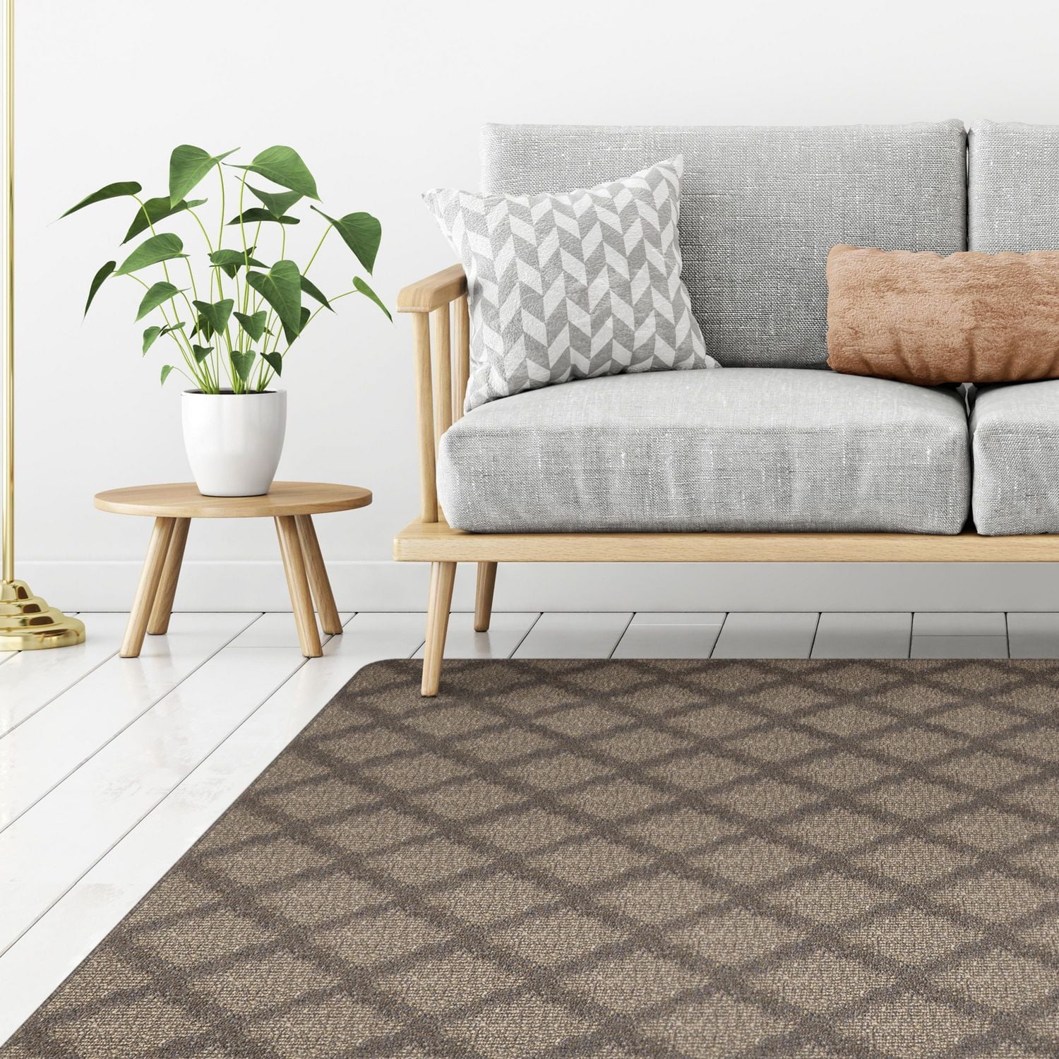 4 ft x 6 ft Stampford Grey Mat