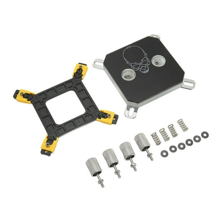 PC CPU Water Block, CPU Water Block G1/4 Thread Sealing Slot Design For ...