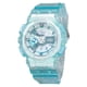 thumbnail image 1 of Casio G-Shock Analog Digital Translucent Light Blue Multicolor Dial Quartz GMA-S110VW-2A 200M Women's Watch, 1 of 3