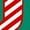Green, variant on Inktastic Joy Christmas Ornament with Candy Cane Stripes Long Sleeve Youth T-Shirt