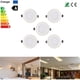 thumbnail image 1 of Led Downlight Blanco Lente Plana Foco De Luz De Techo Empotrado Blanco Frío Ac 100-245V 9 * 3W Vogacara HA024808-11, 1 of 6