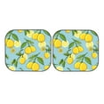 thumbnail image 7 of Naloa Lemon 2 Piece Foldable Car Sun Shades, Car Windshield Sunshade, Front Window Sunshade for Car, Truck, SUV - Small, 7 of 7
