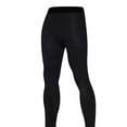 thumbnail image 3 of Mallas de entrenamiento para hombre, tecnología de ventilación y ajuste de compresión, pantalones de compresión ligeros, color negro, talla M, 3 of 14