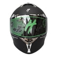 thumbnail image 2 of CASCO PARA MOTO ABATIBLE HALF REVO VISOR ESPEJO LENTE HUMO SILVER BOY CERTIFICADO DOT NEGRO TALLA M, 2 of 4