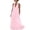 Pink, variant on Halter Dresses for Women V-Neck Open Back Maxi Dress Breathable Boho Festival Vacation Sundress Flowy Dresses for Women Black S