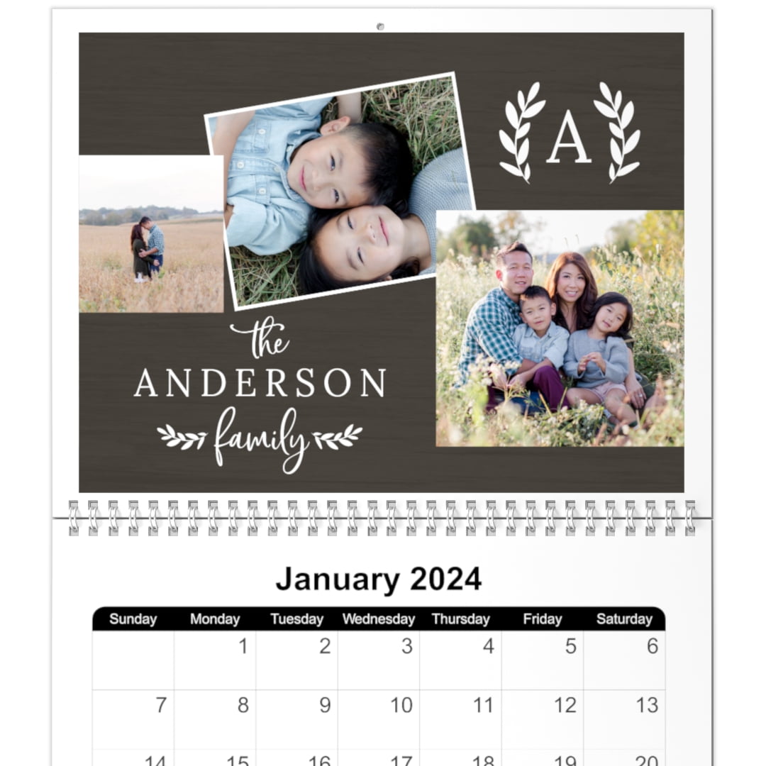 Same Day 8.5x11 Wall Calendar, 18 Month