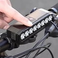 thumbnail image 7 of Bike Headlight with High/Low Beam and Horn, 900 Lumens USB Rechargeable 4000mAh, Waterproof Bicycle Front Light with Remote Control for Night, 7 of 7