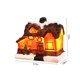thumbnail image 3 of Árbol de Navidad Decoraciones Navidad Invierno Casa Rural Led Iluminación Diy Estatua de Navidad Kit de Decoración de Resina en Miniatura Cedro de Navidad Ramo Desnudo Lámpara de Calle, 3 of 8
