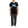 thumbnail image 4 of CafePress - Scotland Women's Dark Pajamas - Women's Short Sleeve Print T-Shirt and Pants Dark Cotton Pajama Set, 4 of 7