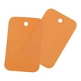 thumbnail image 1 of Etiquetas plásticas en blanco impermeables con agujero para identificación de productos, 2.5x4cm/0.98x1.57" Paquete de 100, Naranja, 1 of 6