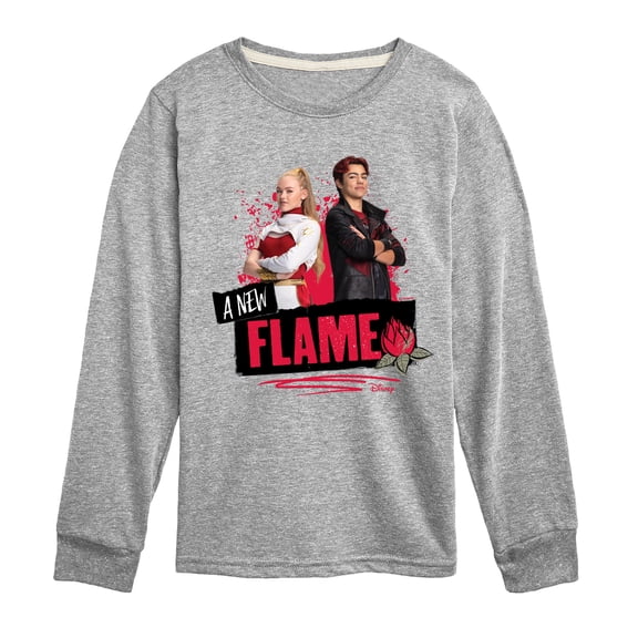 Zombies - New Flame - Youth Boys Long Sleeve Graphic T-Shirt
