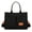 black, variant on Canvas Tote Bag for Women, Multi Pockets Crossbody for Work, Shoulder Bag