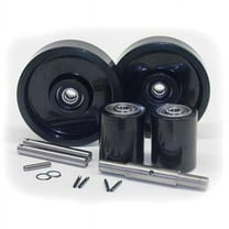 Lift-Rite - Big Joe LRP 5000 Complete Wheel Kit for Manual Pallet Jack - Black