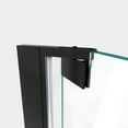 thumbnail image 5 of DreamLine Elegance Plus 58-58 3/4 in. W x 72 in. H Frameless Pivot Shower Door in Satin Black, 5 of 7