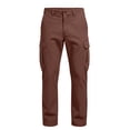 thumbnail image 6 of Gamivast Cargo Pants for Men with Multiple Pockets Button Zipper Closure Regular Fit Straight Leg Utility Work Pants Casual Pants Wine L, 6 of 7