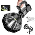 thumbnail image 3 of Linterna de Mano Recargable de 90.000 Lúmenes, Luz Potente, Portátil, Recargable Por Usb, Abs, Led para Exteriores, Lámpara Multifuncional para El Hogar., 3 of 7