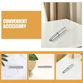 thumbnail image 3 of FONWILYO 4 Pcs Porte-Papier Insert Porte-Papier Toilette Rouleau Argent ABS Réglable Tient Rouleaux de Papier pour Salle de Bain, 3 of 8