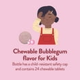 thumbnail image 6 of Healthy Living Children's Pain Reliever & Fever Reducer Acetaminophen Chewable Tablets, Bubblegum, 48 Count, 6 of 7
