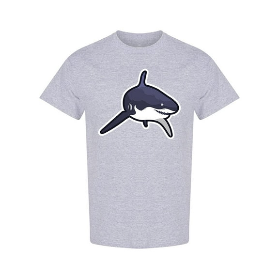 Swimming Shark Graphic T-Shirt Men -Image by Shutterstock, Male Small