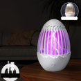thumbnail image 1 of USB Lamp Night Light 5W Portátil Silencioso Eficiente Bug para para dormitorio Camping Viajar Patio Jardín Carga USB Blanco shamjiam Trampa de mosquitos, 1 of 7