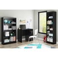 thumbnail image 2 of South Shore Axess, Contemporary Desk, Medium Desk Black, 2 of 7