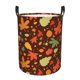 thumbnail image 1 of Fotbe Autumn Leaves Cesto de Ropa con Asas, Cesto Impermeable de Gran Capacidad, Bolsa de Lavado para Dormitorio, Cesto de Ropa con Ruedas y Asas-Small, 1 of 6