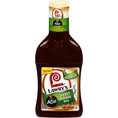 (3 pack) (3 Pack) Lawry's Sweet Asian BBQ Marinade With Simply Asia 12 fl oz