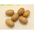 thumbnail image 2 of U8MO 20 Natural Pattern Large Oval Wood Beads 20X28mm~ Wooden Beads, 2 of 6