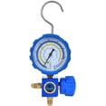 thumbnail image 1 of HUGFEGWE Manifold Gauge Set, A/C Manifold with G1/4" Gauges, Air Condition Manifold Gauge Low Pressure A/C Refrigeration Tool , with Sight Glass G1/4, for R22/R410A/R134A/R407C CJ25311-5560, 1 of 8