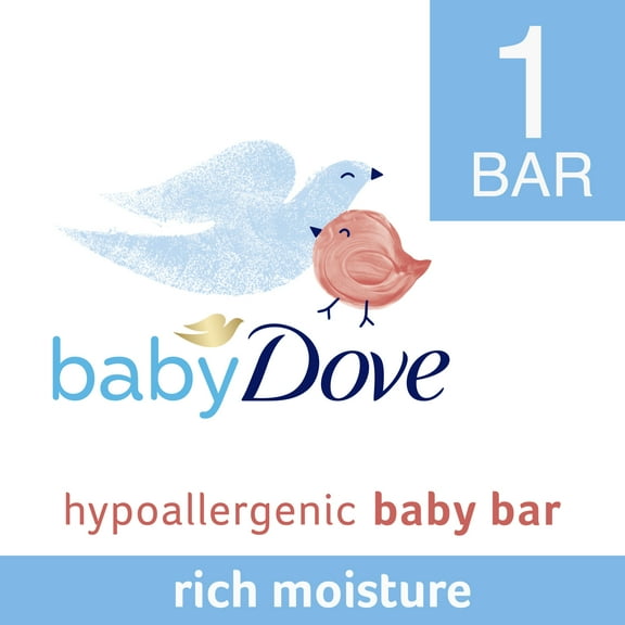 Baby Dove Baby Soap Bar Rich Moisture 3.17 oz, 1 Count