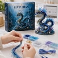 thumbnail image 6 of Kivin 3D Beaded Animal Kit, Complete DIY Handmade Craft Supplies, Full Set Beading Tools & Guide for Novice Crafters,dragon, 6 of 6