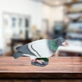 thumbnail image 6 of WHAMVOX  Pigeon Ornaments Fake Realistic Dove Artificial Simulation Decor Outdoor Grey, 6 of 8