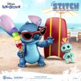 thumbnail image 2 of Figuras de acción de Lilo & Stitch de Beast Kingdom, originales de Disney, con adornos móviles y accesorios, regalos de cumpleaños, 2 of 5
