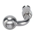 thumbnail image 1 of AN-3 Banjo Eye Brake Fitting, Stainless Steel 90° 10.2mm ID Banjo Eye Brake Hose Adapter  For Auto Accessories, 1 of 8